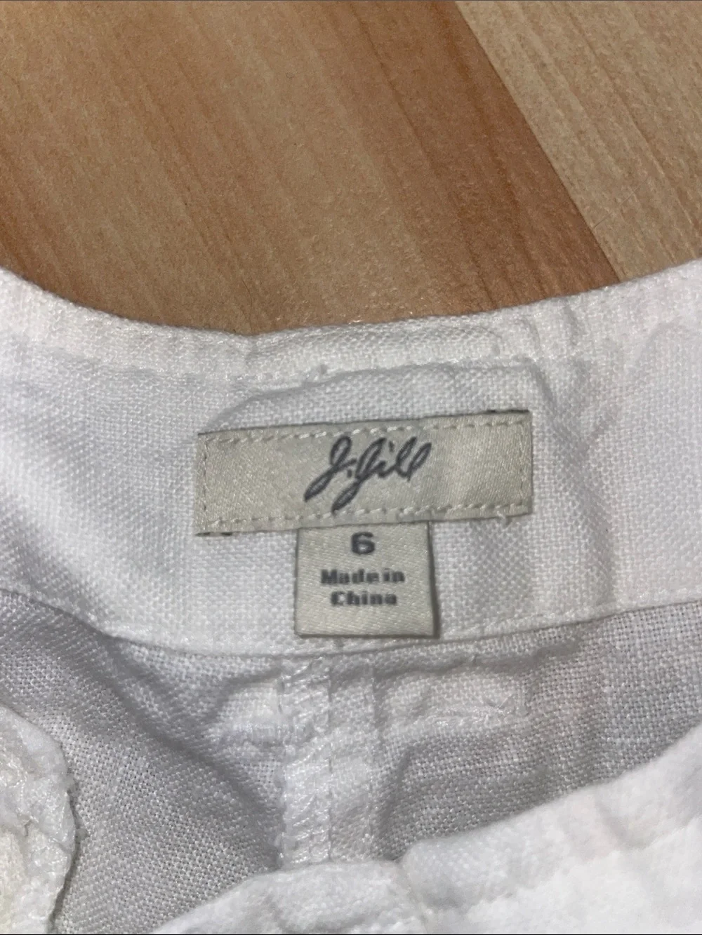 J. Jill 100% linen shorts size 6